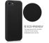 Eco Bio kryt iPhone 6/6S, 7/8, SE 2 - čierny